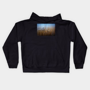 From Blue To Rust Kids Hoodie